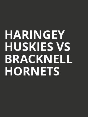 Haringey Huskies VS Bracknell Hornets at Alexandra Palace